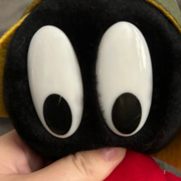 1991 Looney Tunes Marvin Martian Plush with Bendable Legs - Picture 2 of 3